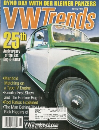 VW TRENDS 2003 JAN - ROD RATIOS, EARLY ’58 WALK-THROUGH SUNROOF 23 WINDOW